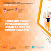 LinkedIn para promocionar resultados de investigación